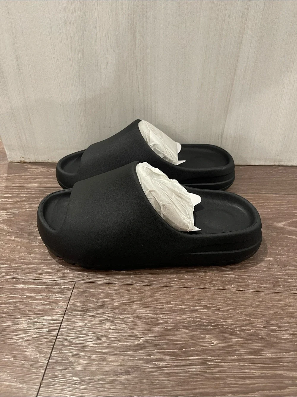 YZY YS-01 Black Slides Men's Size 9